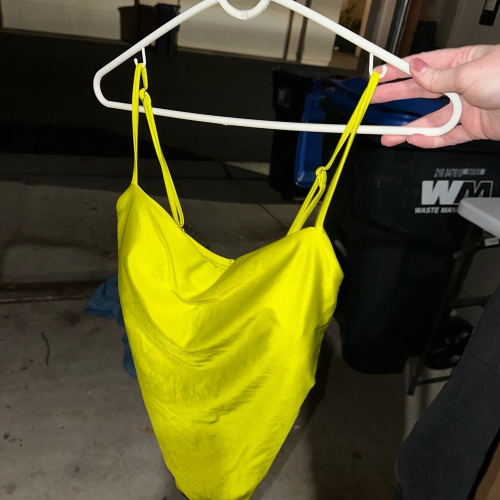 Shade & Shore Neon Yellow Top